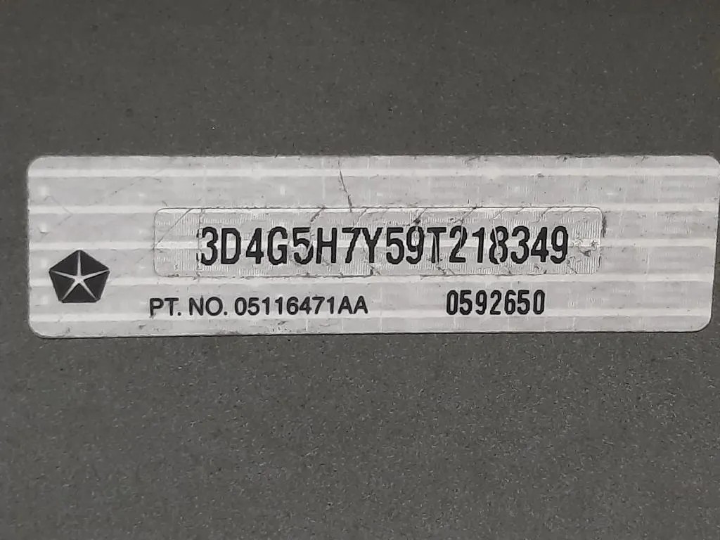 Parafango ANT SX 05116471AA SX Dodge Journey 2009