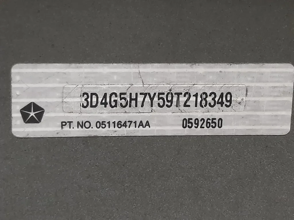 Parafango ANT SX 05116471AA SX Dodge Journey 2009