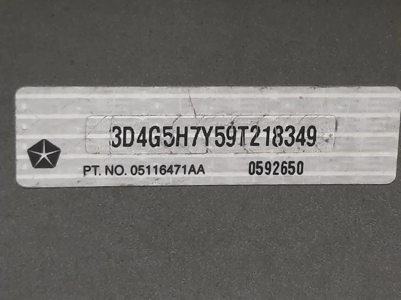 Parafango ANT SX 05116471AA SX Dodge Journey 2009