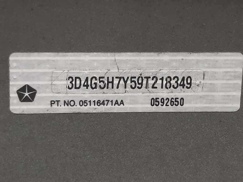 Parafango ANT SX 05116471AA SX Dodge Journey 2009