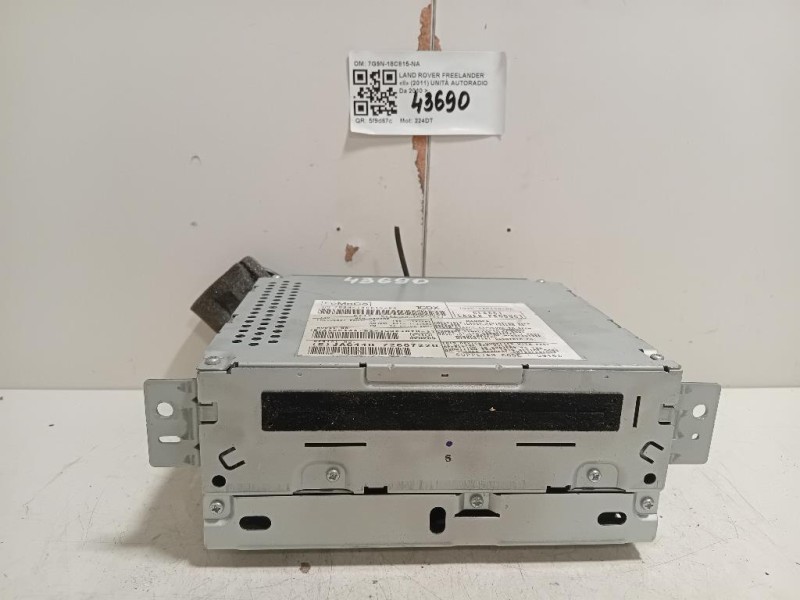 Unità Autoradio 7G9N-18C815-NA Land Rover Freelander II 2011