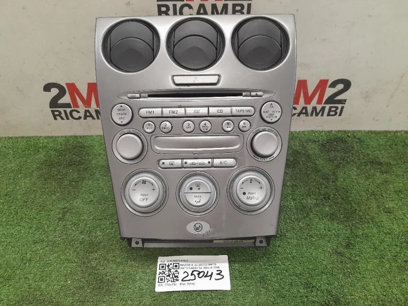 Unità Autoradio GJ6J66DSXG02 Mazda 6 I 2003
