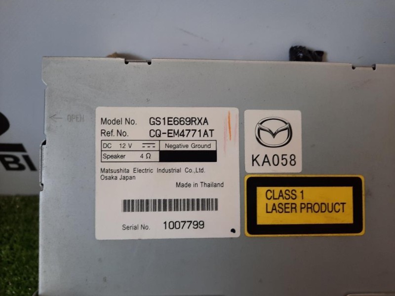 Unità Autoradio GS1E669RXA Mazda 6 II SW 2008
