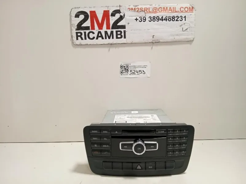 Unità Autoradio A2469009312 Mercedes Classe A W176 2013