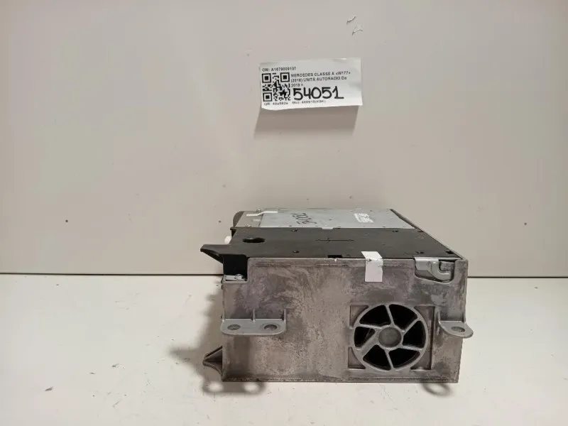 Unità Autoradio A1679009107 Mercedes Classe A W177 2018