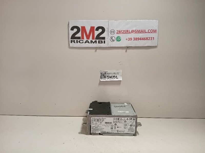 Unità Autoradio A1679009107 Mercedes Classe A W177 2018