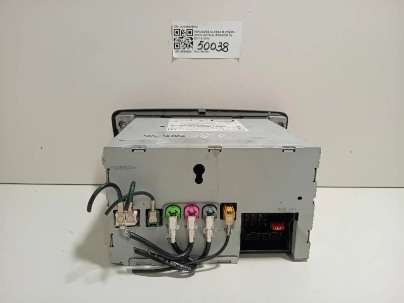 Unità Autoradio A2469006810 Mercedes Classe B W246 2012