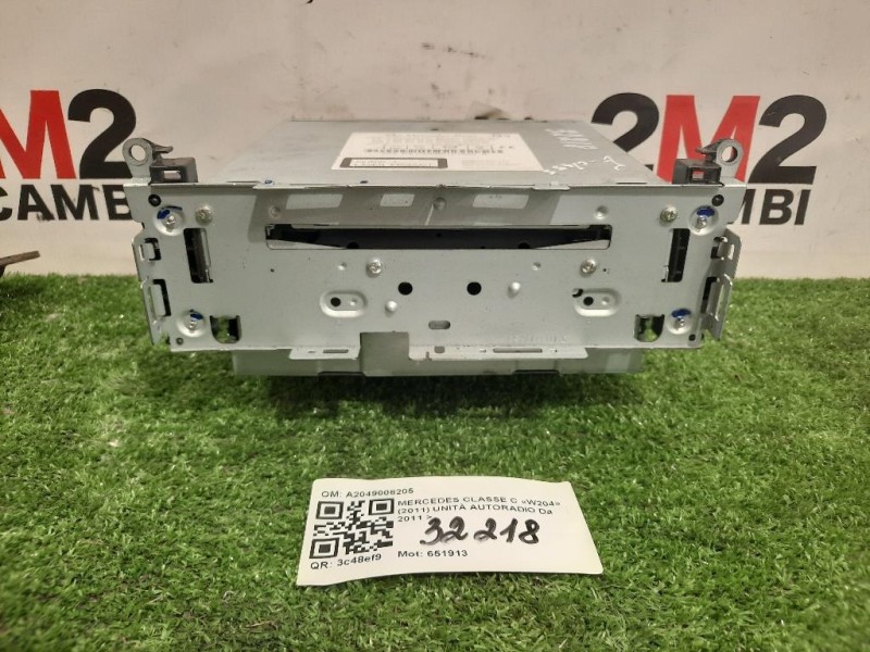Unità Autoradio A2049008205 Mercedes Classe C W204 2011