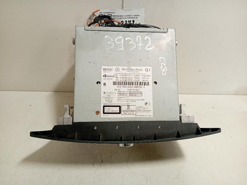 Unità Autoradio A2049002013 Mercedes Classe C W204 2011