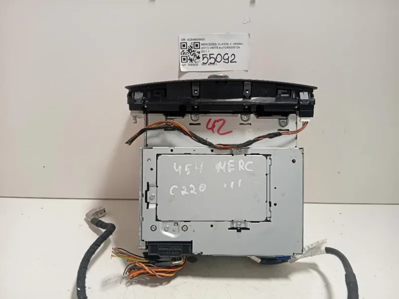 Unità Autoradio A2049005903 Mercedes Classe C W204 2011