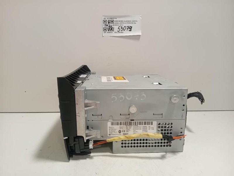 Unità Autoradio A2129000114 Mercedes Classe E W212 2009