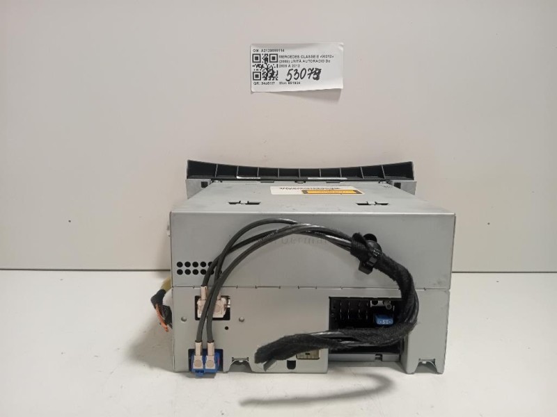 Unità Autoradio A2129000114 Mercedes Classe E W212 2009