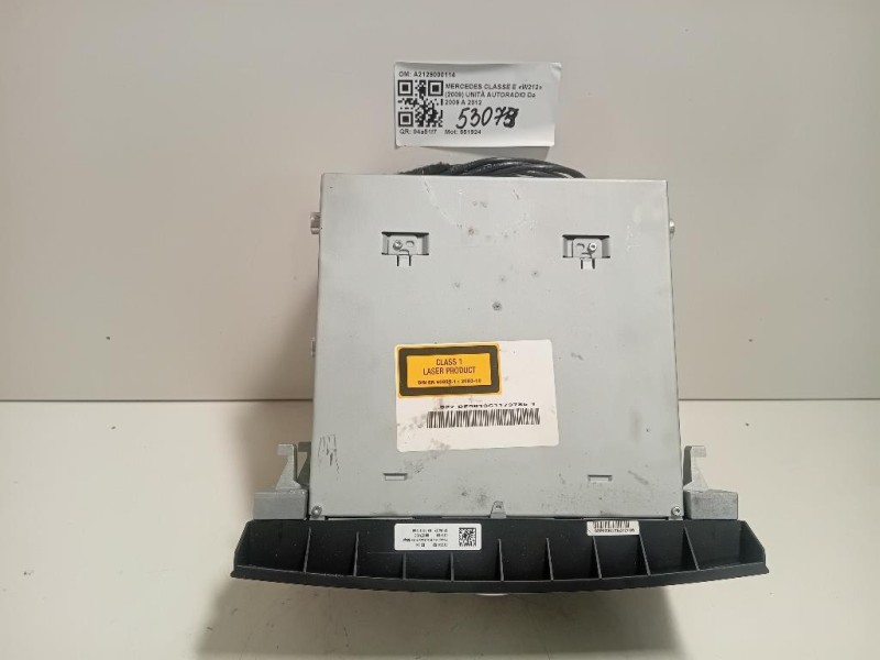 Unità Autoradio A2129000114 Mercedes Classe E W212 2009