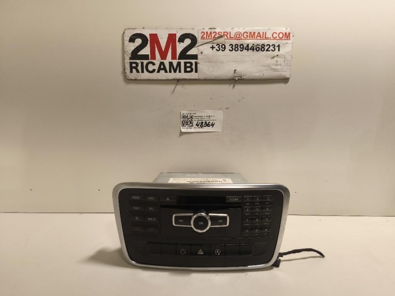 Unità Autoradio A2469011405 Mercedes Classe GLA X156 2014