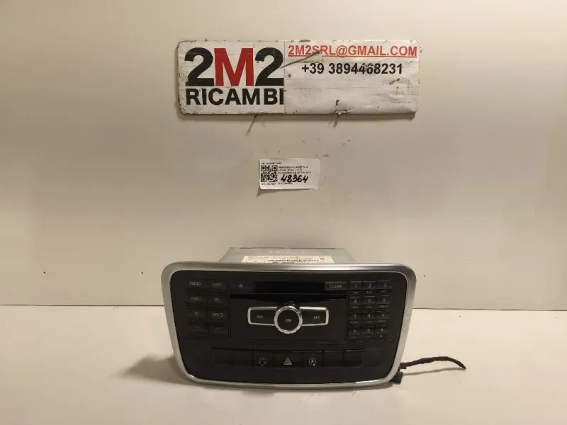 Unità Autoradio A2469011405 Mercedes Classe GLA X156 2014