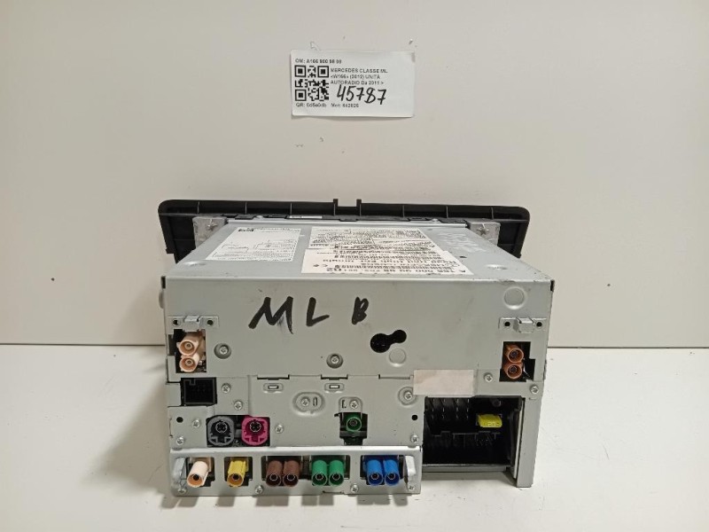 Unità Autoradio A166 900 98 08 NO CODICE SBLOCCO Mercedes Classe ML W166 2012
