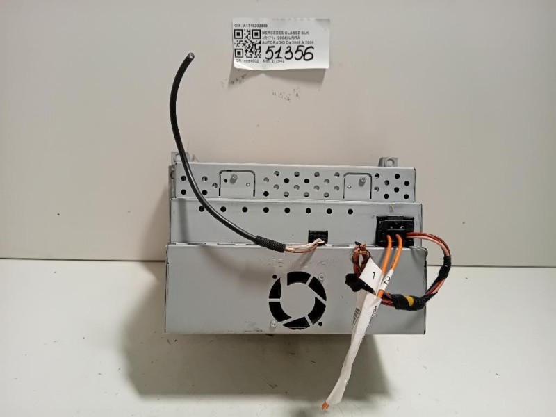 Unità Autoradio A1718202989 Mercedes Classe SLK R171 2004