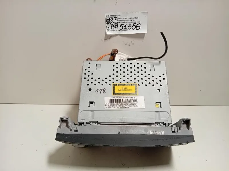 Unità Autoradio A1718202989 Mercedes Classe SLK R171 2004