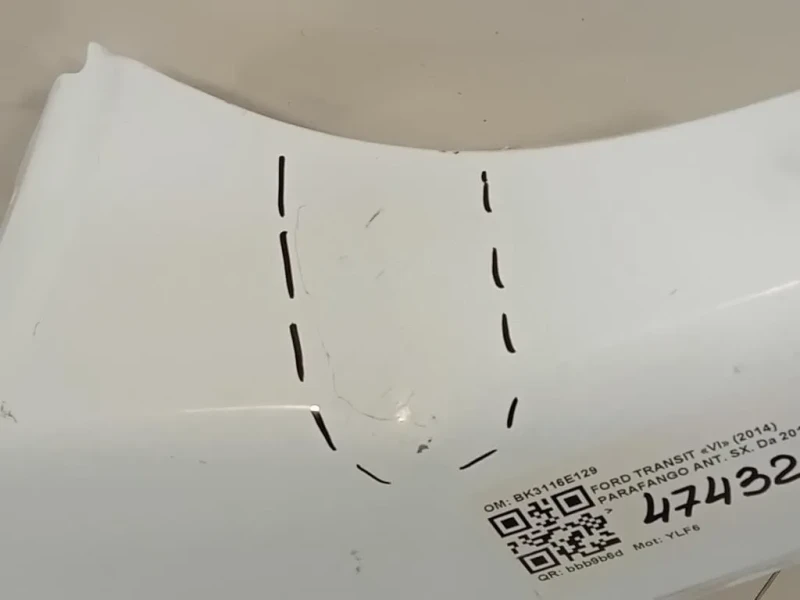 Parafango ANT SX BK3116E129 Ford Transit VI 2014