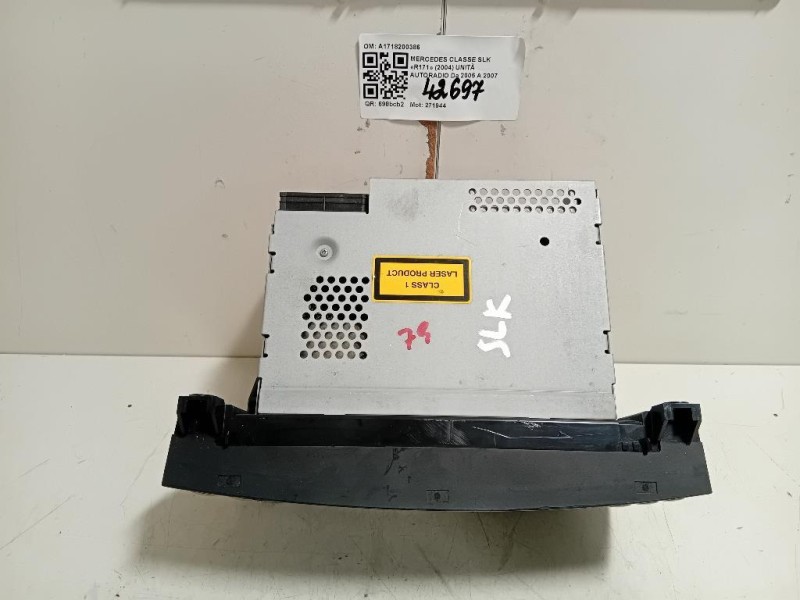 Unità Autoradio A1718200386 Mercedes Classe SLK R171 2004