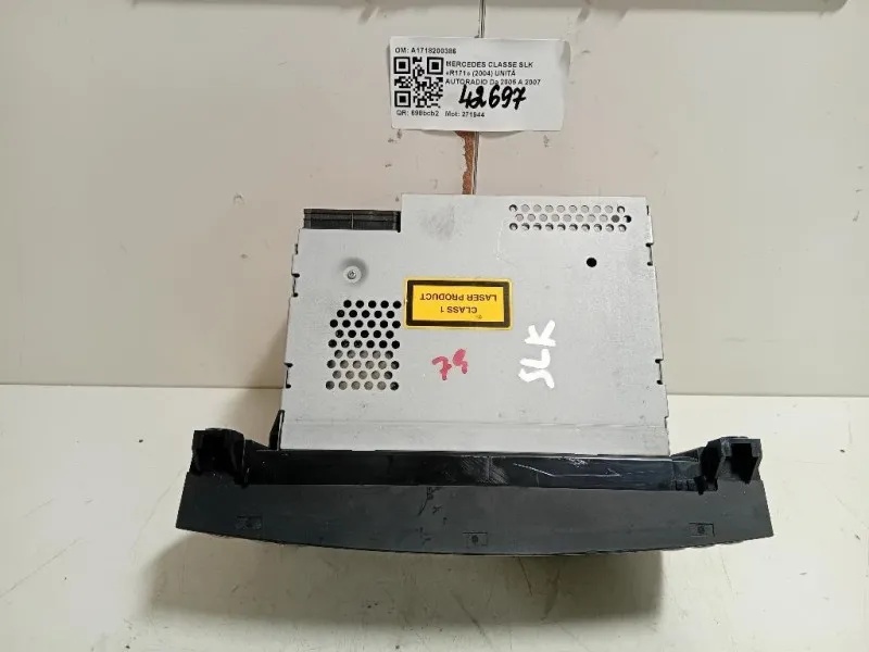 Unità Autoradio A1718200386 Mercedes Classe SLK R171 2004