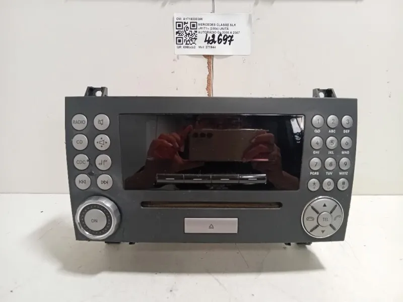 Unità Autoradio A1718200386 Mercedes Classe SLK R171 2004