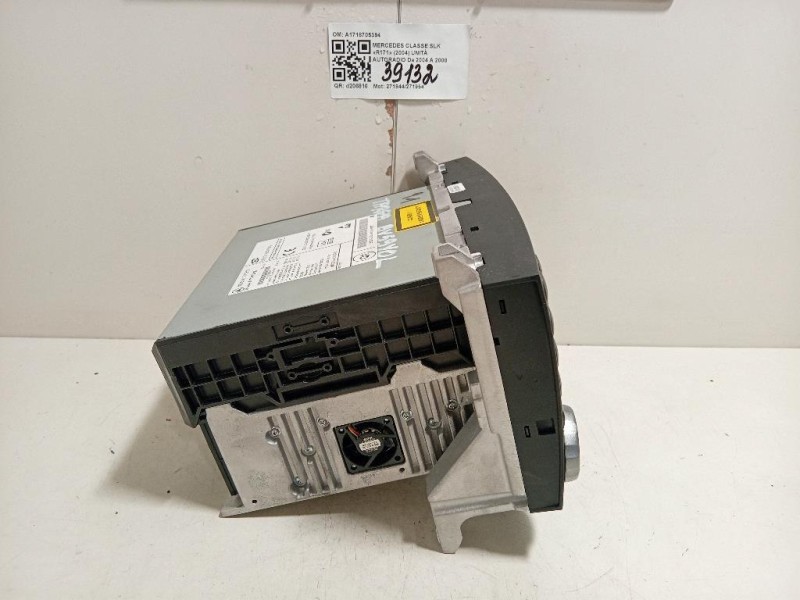 Unità Autoradio A1718705394 Mercedes Classe SLK R171 2004