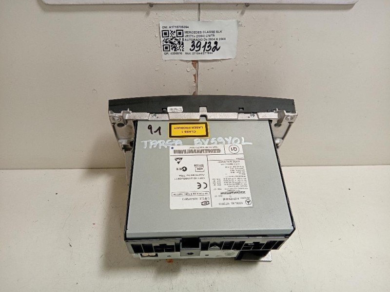 Unità Autoradio A1718705394 Mercedes Classe SLK R171 2004