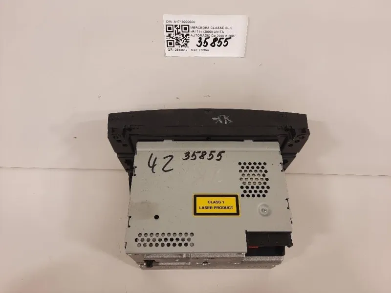 Unità Autoradio A1719000600 Mercedes Classe SLK R171 2004