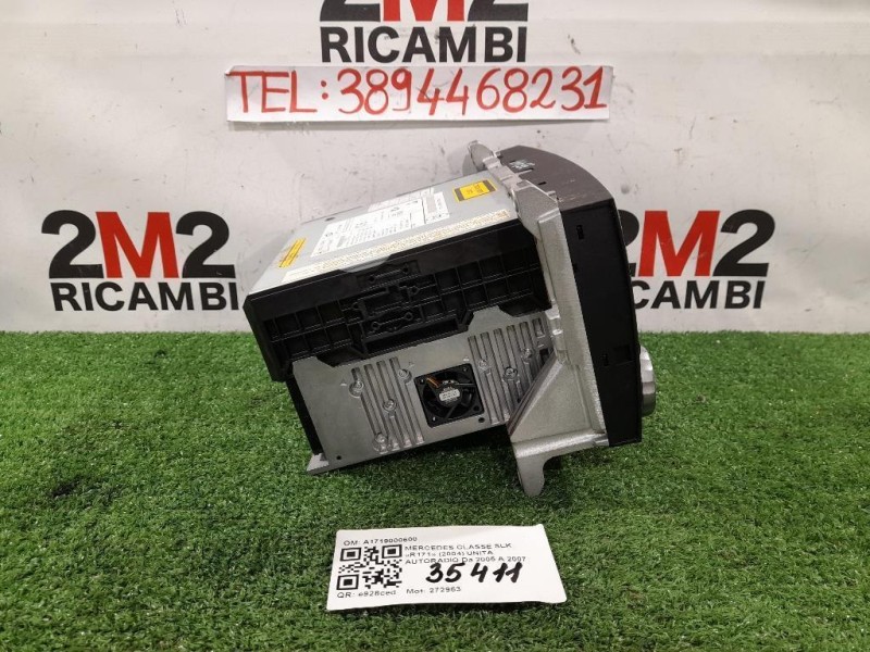 Unità Autoradio A1719000600 Mercedes Classe SLK R171 2008