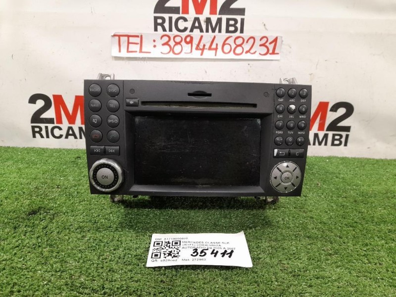 Unità Autoradio A1719000600 Mercedes Classe SLK R171 2008