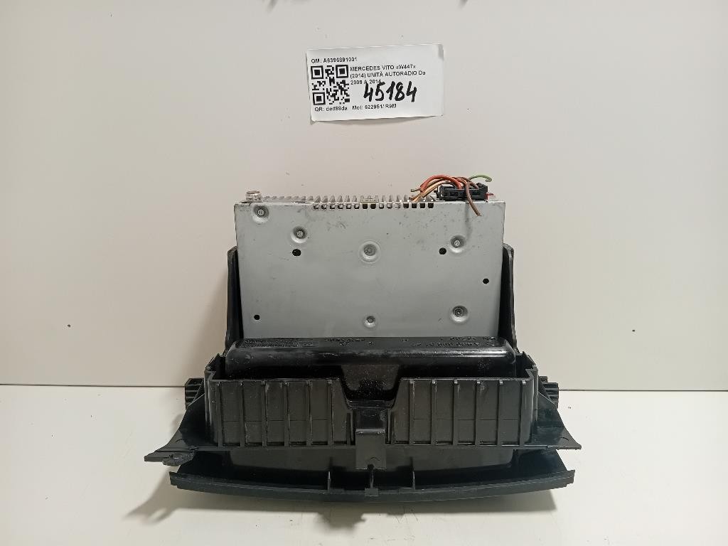 Unità Autoradio A6396891031 Mercedes VITO W447 2014