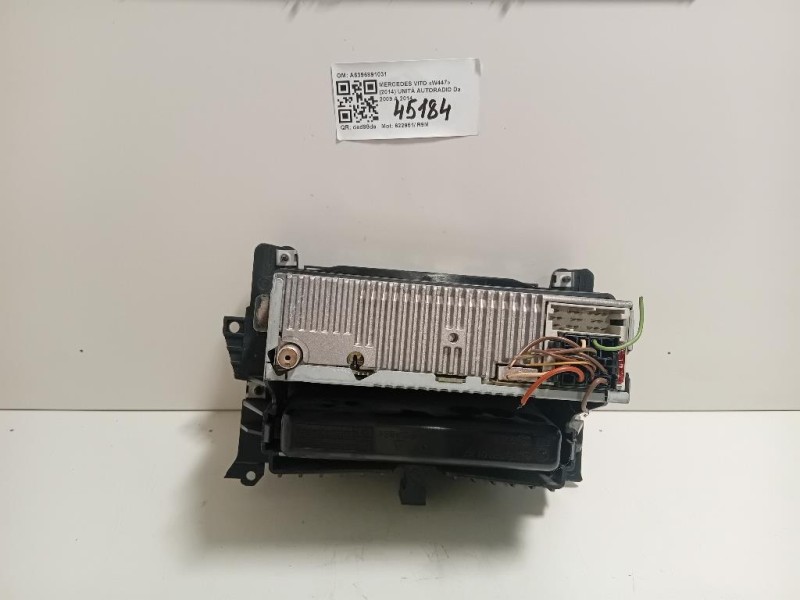 Unità Autoradio A6396891031 Mercedes VITO W447 2014