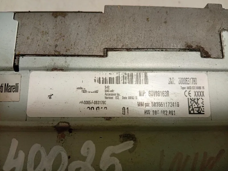 Unità Autoradio 65129350007 Mini MINI Cooper F56 2014