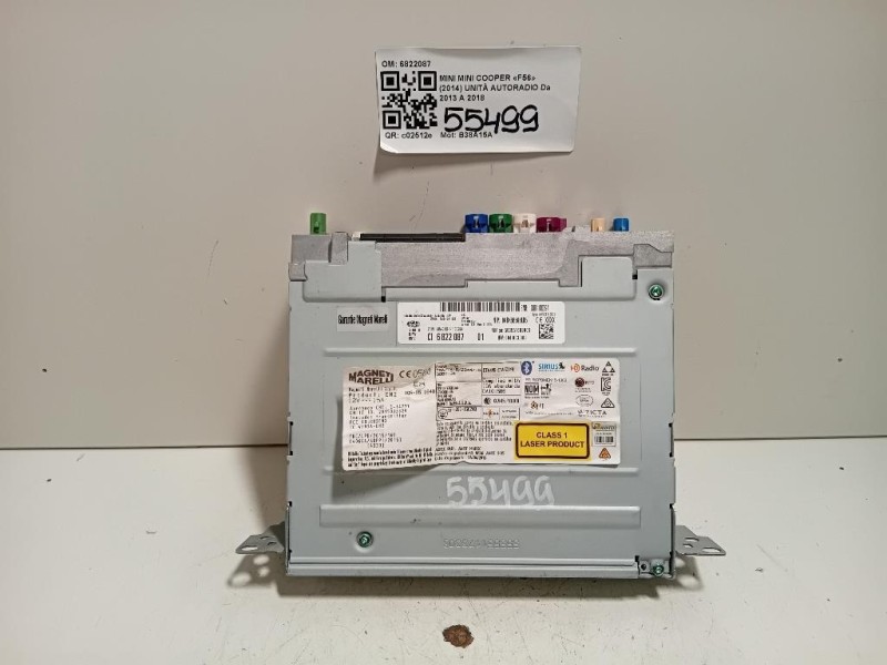 Unità Autoradio 6822087 Mini MINI Cooper F56 2014