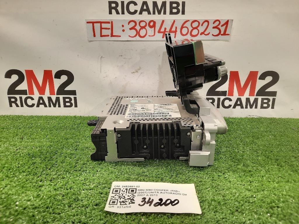 Unità Autoradio 3452681-02 Mini MINI Cooper R56 2007