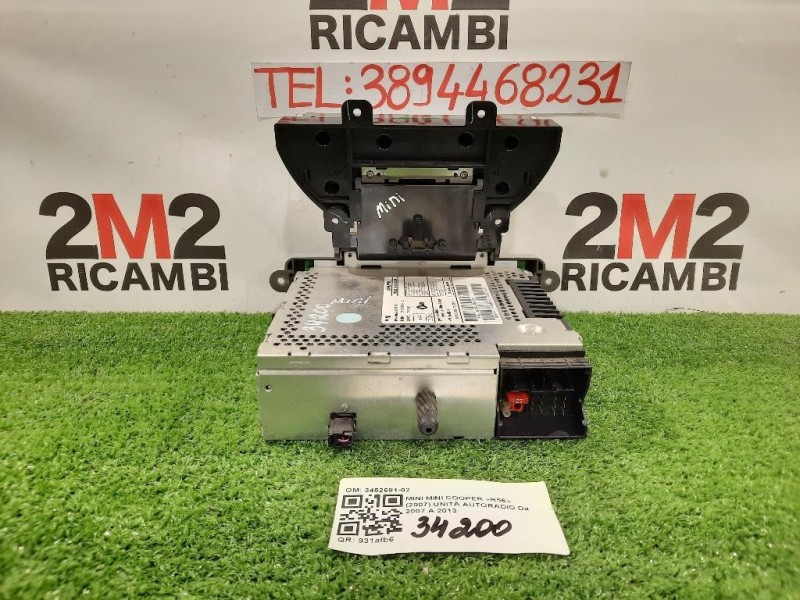 Unità Autoradio 3452681-02 Mini MINI Cooper R56 2007