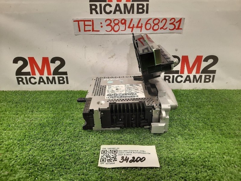 Unità Autoradio 3452681-02 Mini MINI Cooper R56 2007