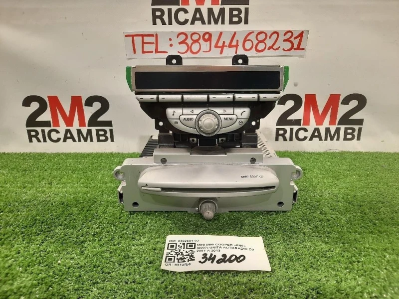 Unità Autoradio 3452681-02 Mini MINI Cooper R56 2007