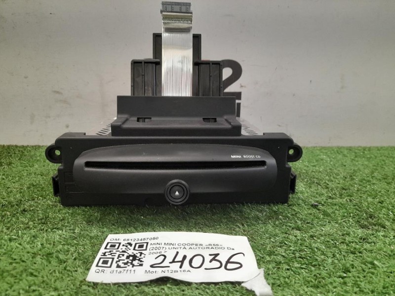 Unità Autoradio 65123457050 Mini MINI Cooper R56 2007