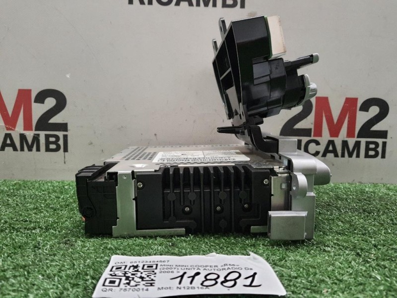 Unità Autoradio 65123454567 Mini MINI Cooper R56 2007