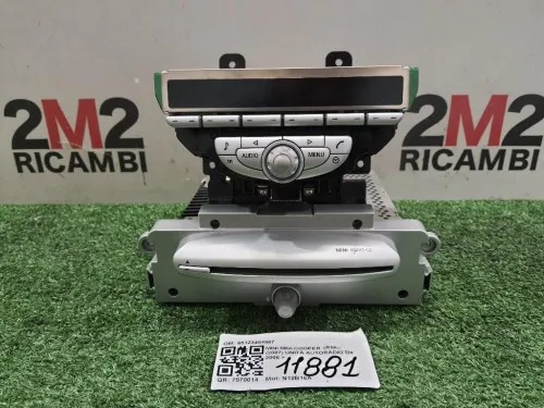 Unità Autoradio 65123454567 Mini MINI Cooper R56 2007