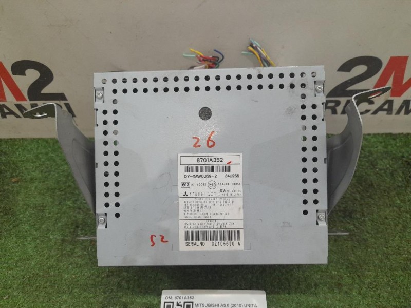 Unità Autoradio 8701A352 Mitsubishi ASX I 2010