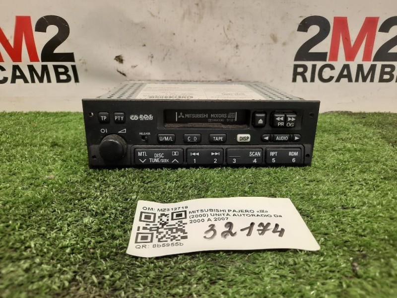 Unità Autoradio MZ312719 Mitsubishi Pajero III 2000