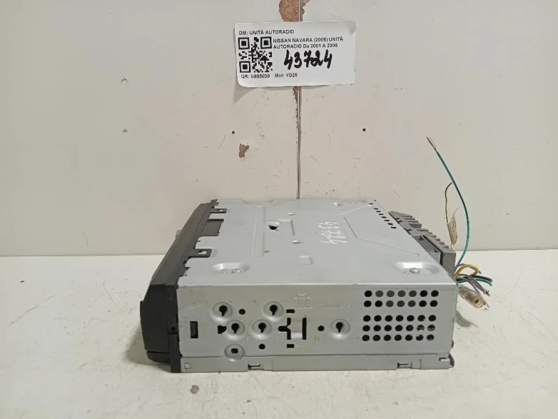 Unità Autoradio UNITÀ AUTORADIO Nissan Navara 2005