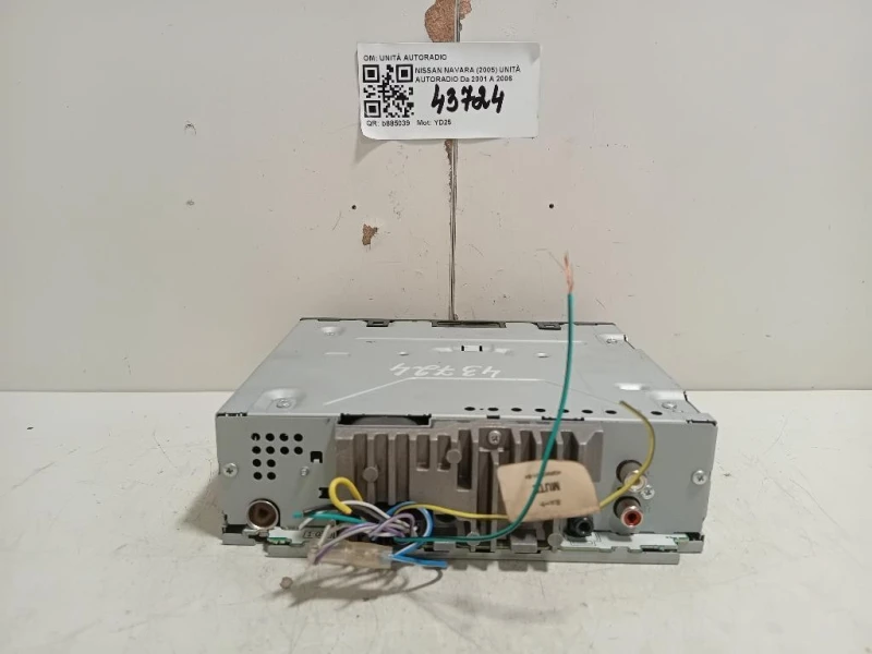 Unità Autoradio UNITÀ AUTORADIO Nissan Navara 2005