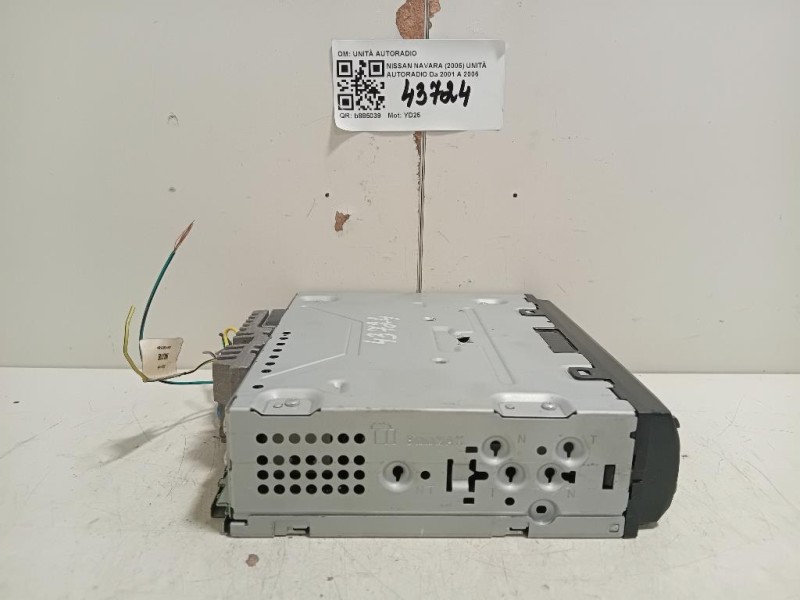 Unità Autoradio UNITÀ AUTORADIO Nissan Navara 2005