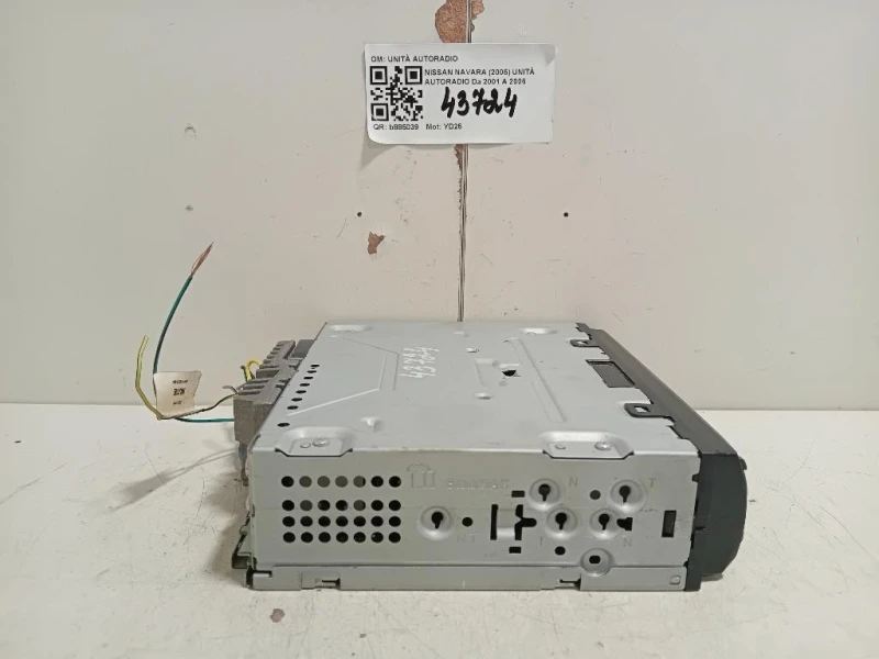 Unità Autoradio UNITÀ AUTORADIO Nissan Navara 2005