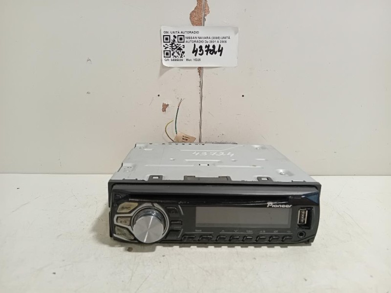 Unità Autoradio UNITÀ AUTORADIO Nissan Navara 2005