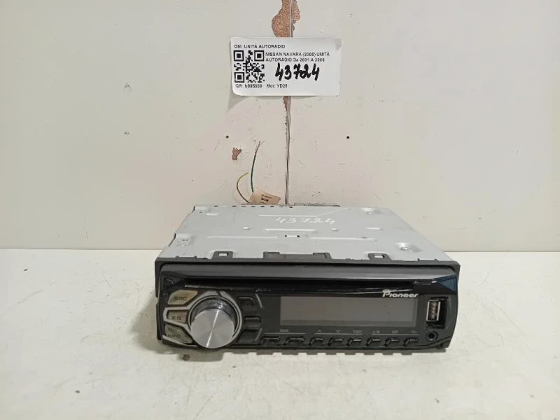 Unità Autoradio UNITÀ AUTORADIO Nissan Navara 2005